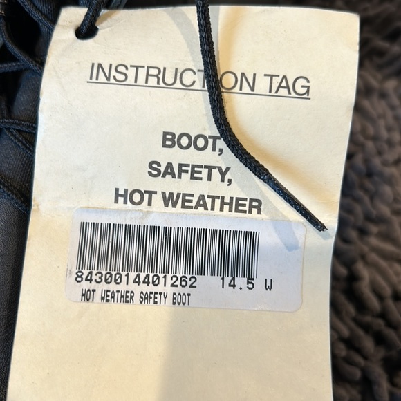 NWT Vibram hot weather safety boots - Picture 2 of 7